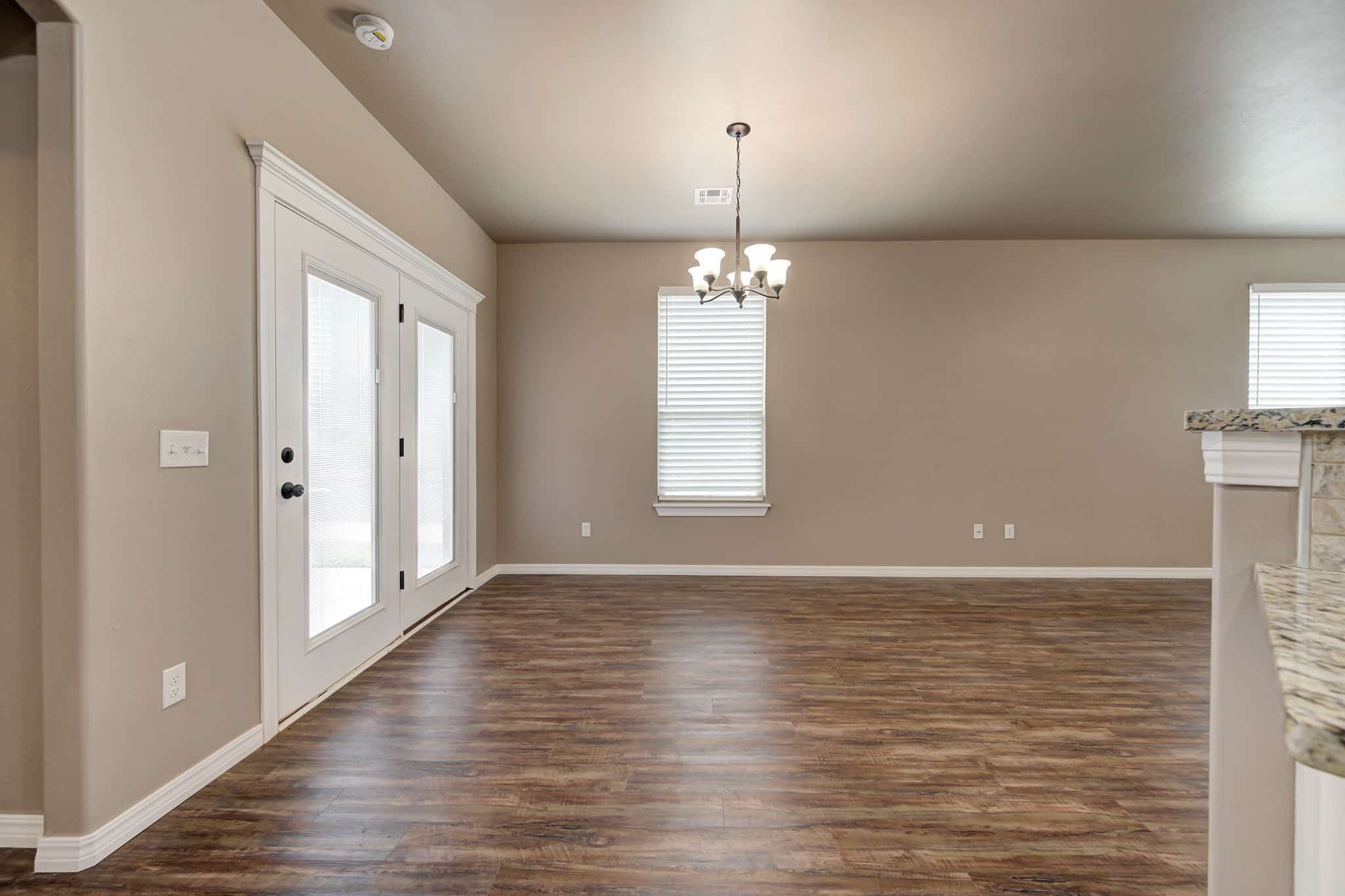 Dining Nook Stone Hollow Large One or Two Bed Room, Oklahoma Norman Noble Active Senior Community