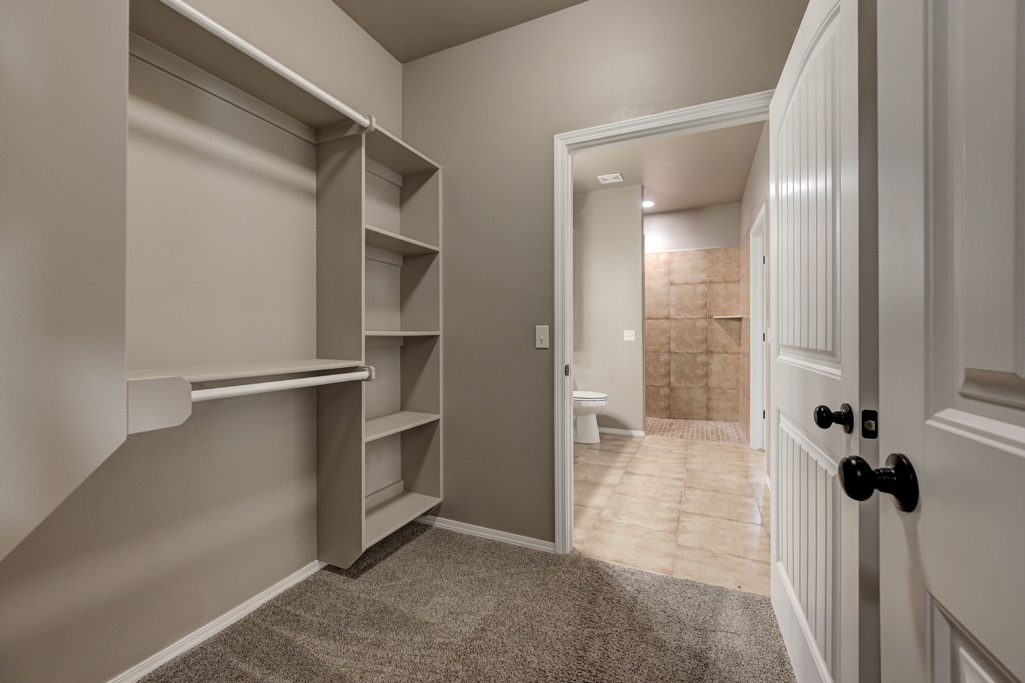 Closet at Stone Hollow Oklahoma Norman Noble Active Senior Community