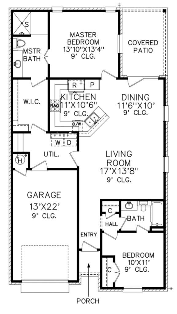 Stone Hollow Small Two Bed Room, Oklahoma Norman Noble Active Senior Community